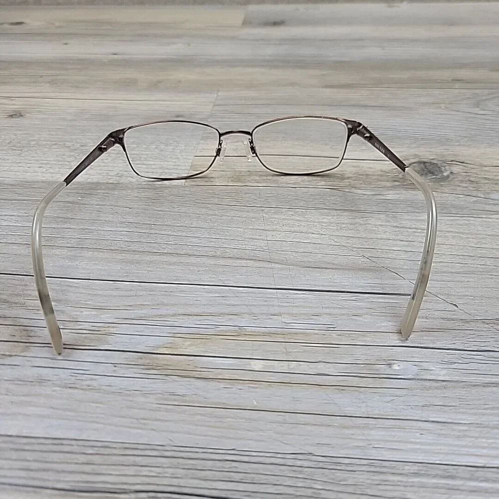 Anne Klein Eyeglasses AK 5048 208 Mocha 49-17-135‎ Frames Only Metal Full Rim